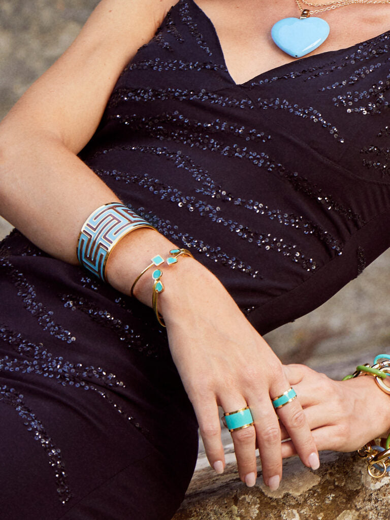 Francesca Bianchi - Bracciale wire cuore tiffany