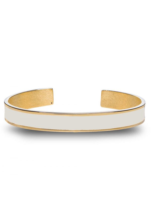 Francesca Bianchi - Bracciale donna aperto bianco