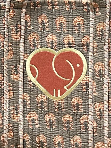 Paola Simonetti Tote Bag con Elefantino