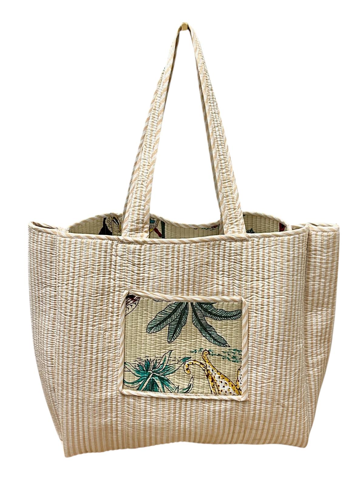 Paola Simonetti Tote bag reversibile