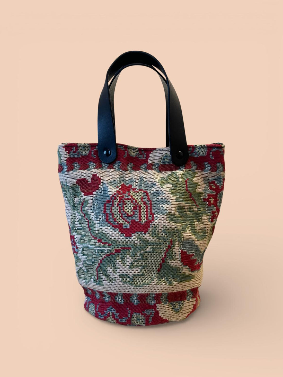 SECCHIELLO GOBELIN MANICO CUOIO