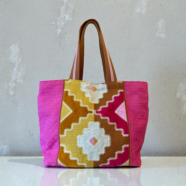 BORSA PATCHWORK LAMPONE