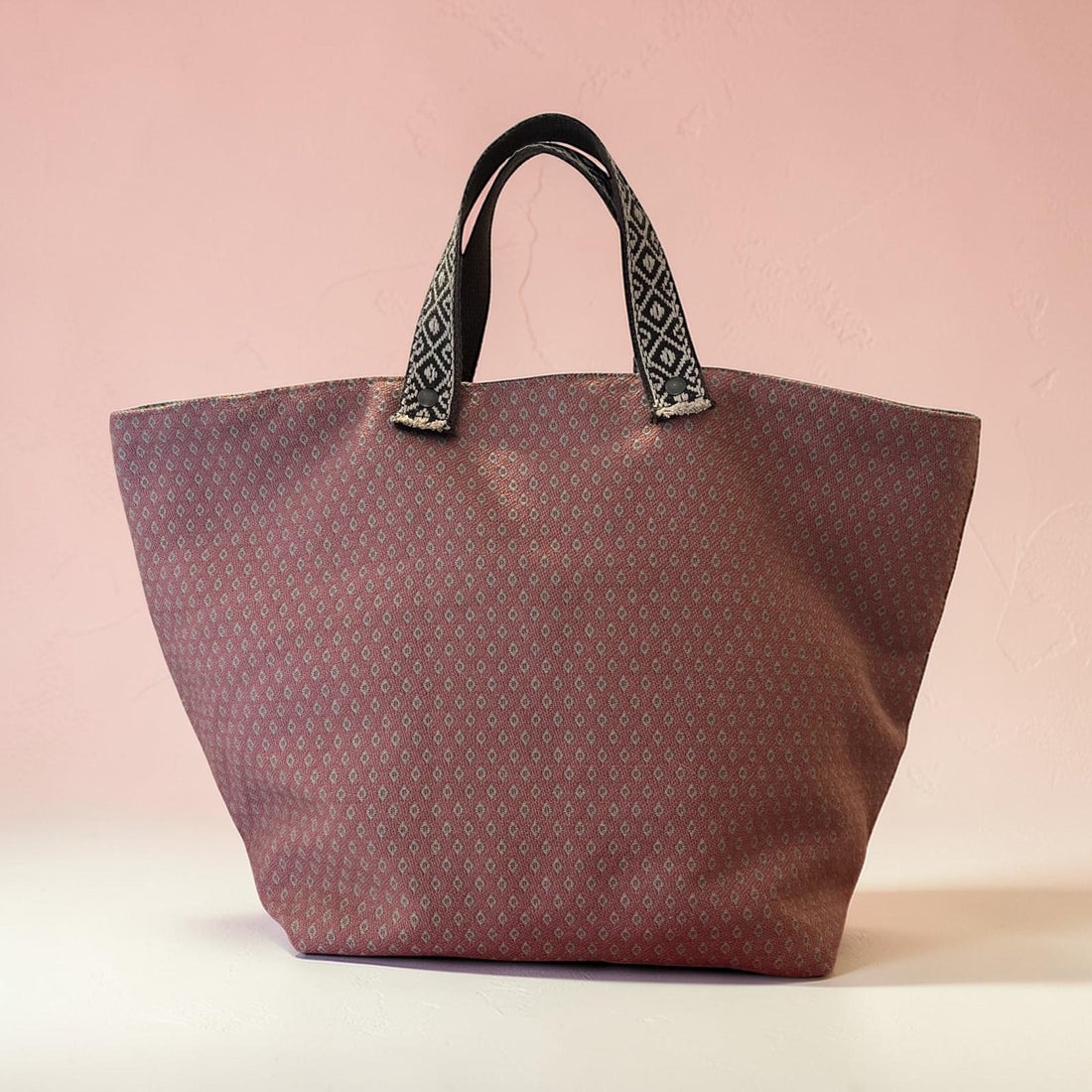 Borsa a mano tessuto archivio - Pezzo unico