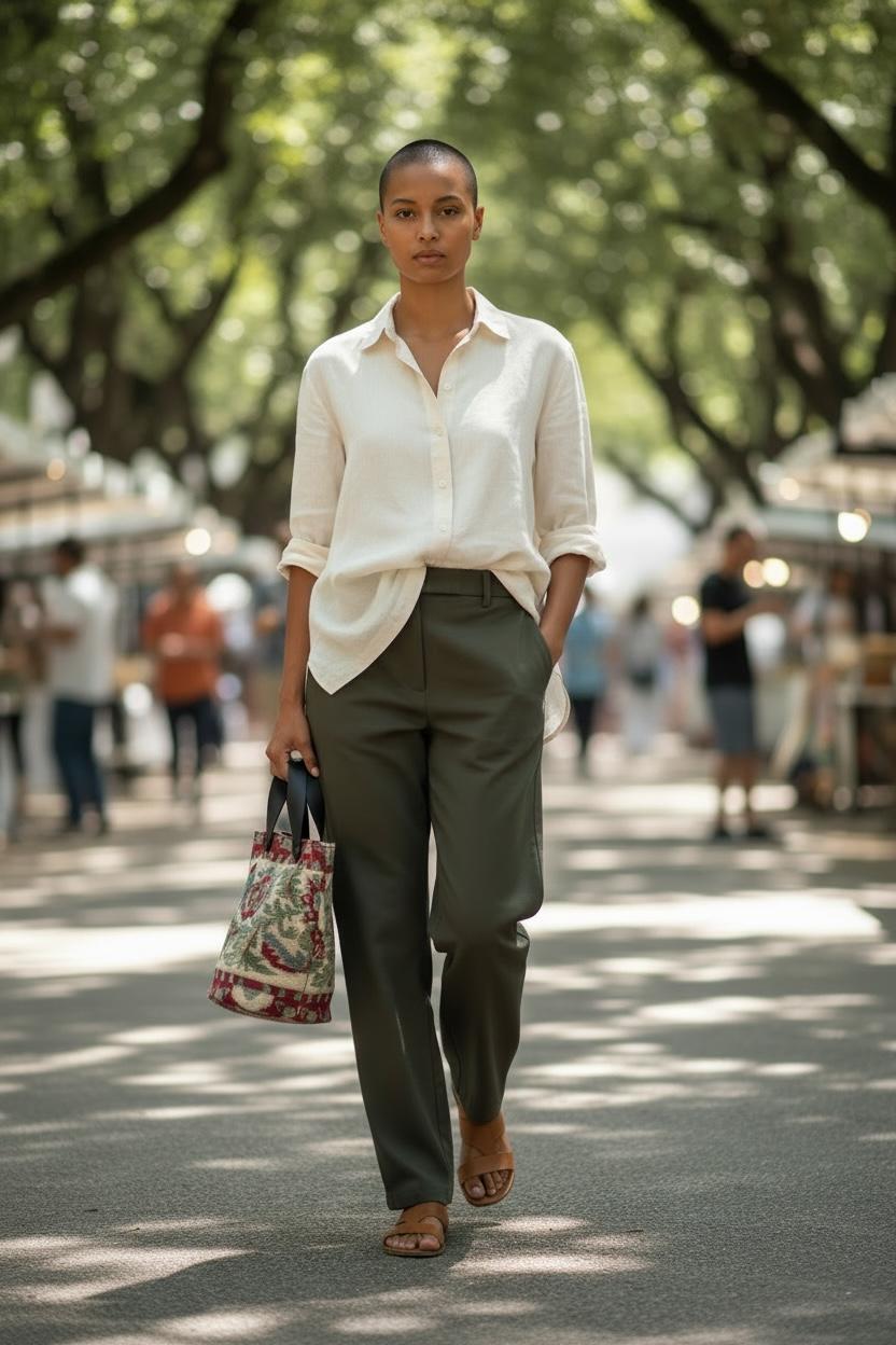 SECCHIELLO GOBELIN MANICO CUOIO