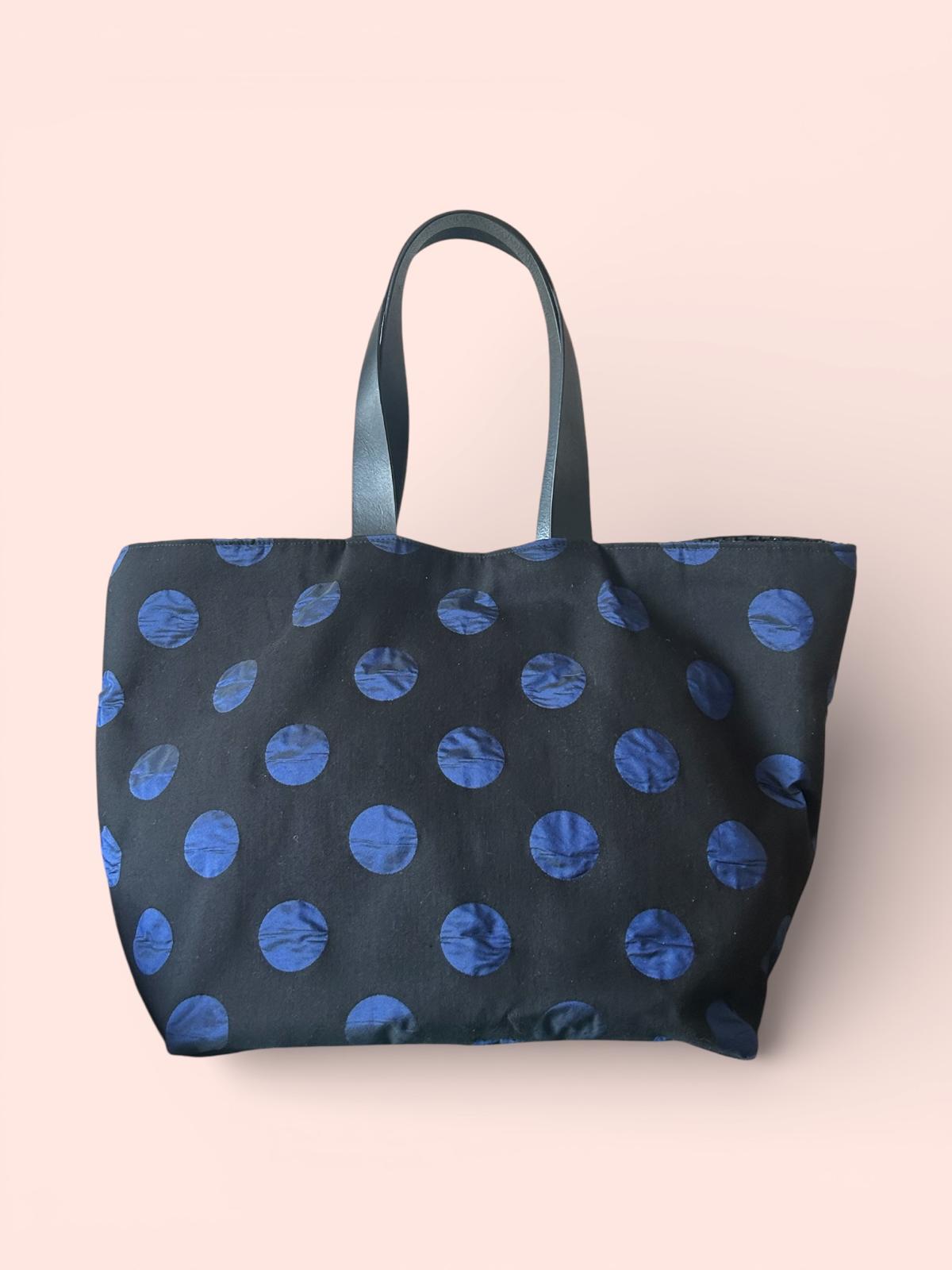 BORSA NERO BLU